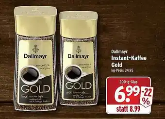 Wasgau Dallmayr instant-kaffee gold Angebot