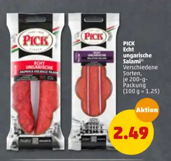 PENNY Pick Echt ungarische Salami 200g Angebot