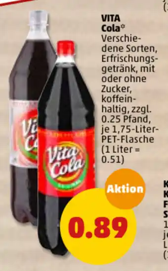 PENNY Vita Cola 1,75L Angebot