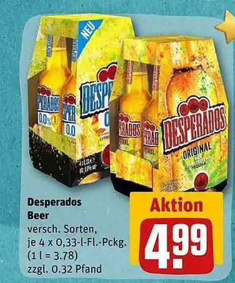 REWE Kaufpark Desperados beer Angebot