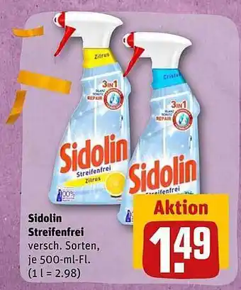 REWE Sidolin streifenfrei Angebot