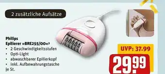 REWE Philips epilierer „bre255-00“ Angebot