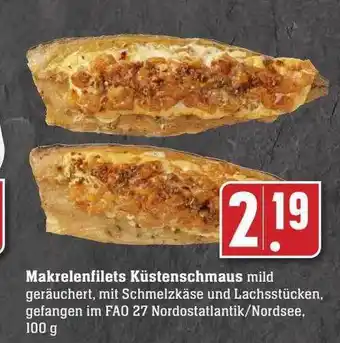 Scheck-in-Center Makrelenfilets küstenschmaus Angebot