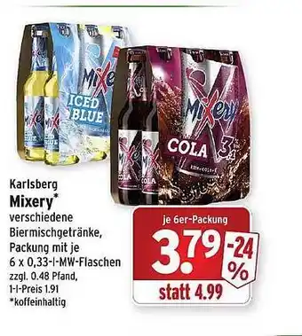 Wasgau Karlsberg mixery Angebot