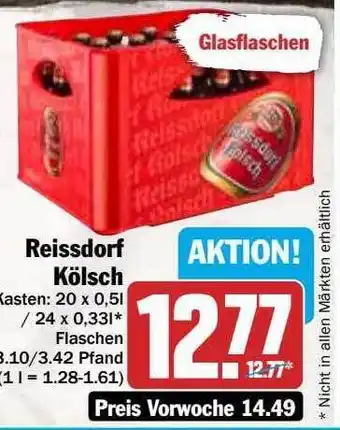 Hit Reissdord kölsch Angebot