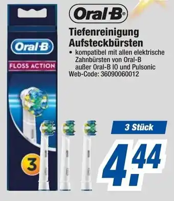 HEM Expert Oral-B Tiefenreinigung Aufsteckbürsten Angebot