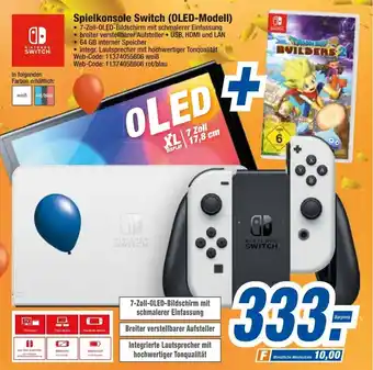 HEM Expert Nintendo Switch Spielkonsole Switch (OLED Modell) Angebot