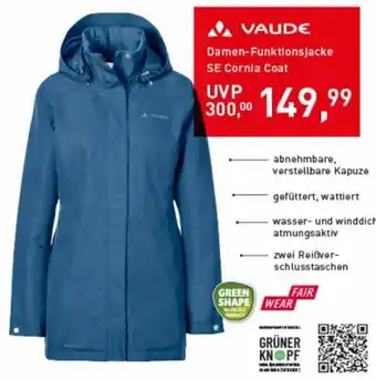 Intersport Vaude Damen Funktionsjacke SE Cornia Coat Angebot