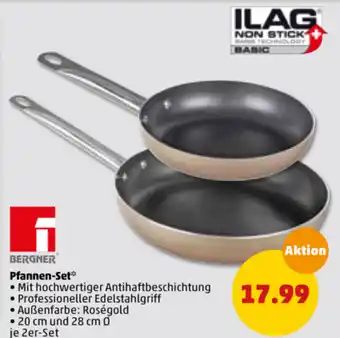 PENNY Bergner Pfannen Set Angebot