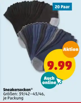 PENNY Sneakersocken Angebot