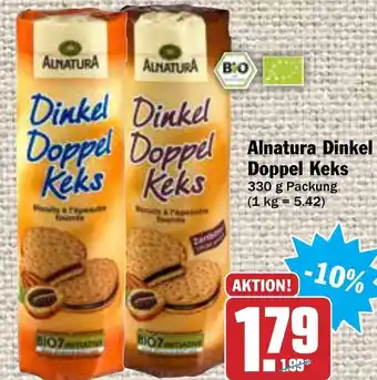 AEZ Alnatura Dinkel Doppel Keks 330g Angebot