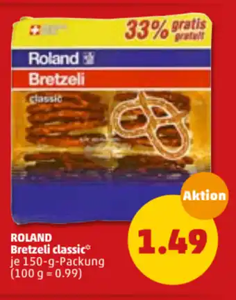 PENNY Roland Bretzeli classic 150g Angebot