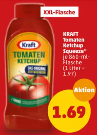 PENNY Kraft Tomaten Ketchup Squeeze 860 ml Angebot