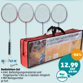 PENNY Solex Sports Badminton Set Angebot