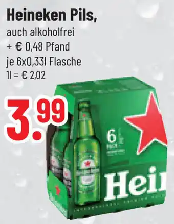 trinkgut Heineken Pils 6x0,33L Flasche Angebot