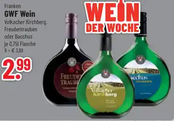 trinkgut Franken GWF Wein 0,75L Flasche Angebot