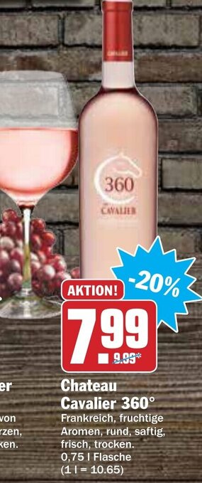 AEZ Chateau Cavalier 360 ,0,75L Angebot