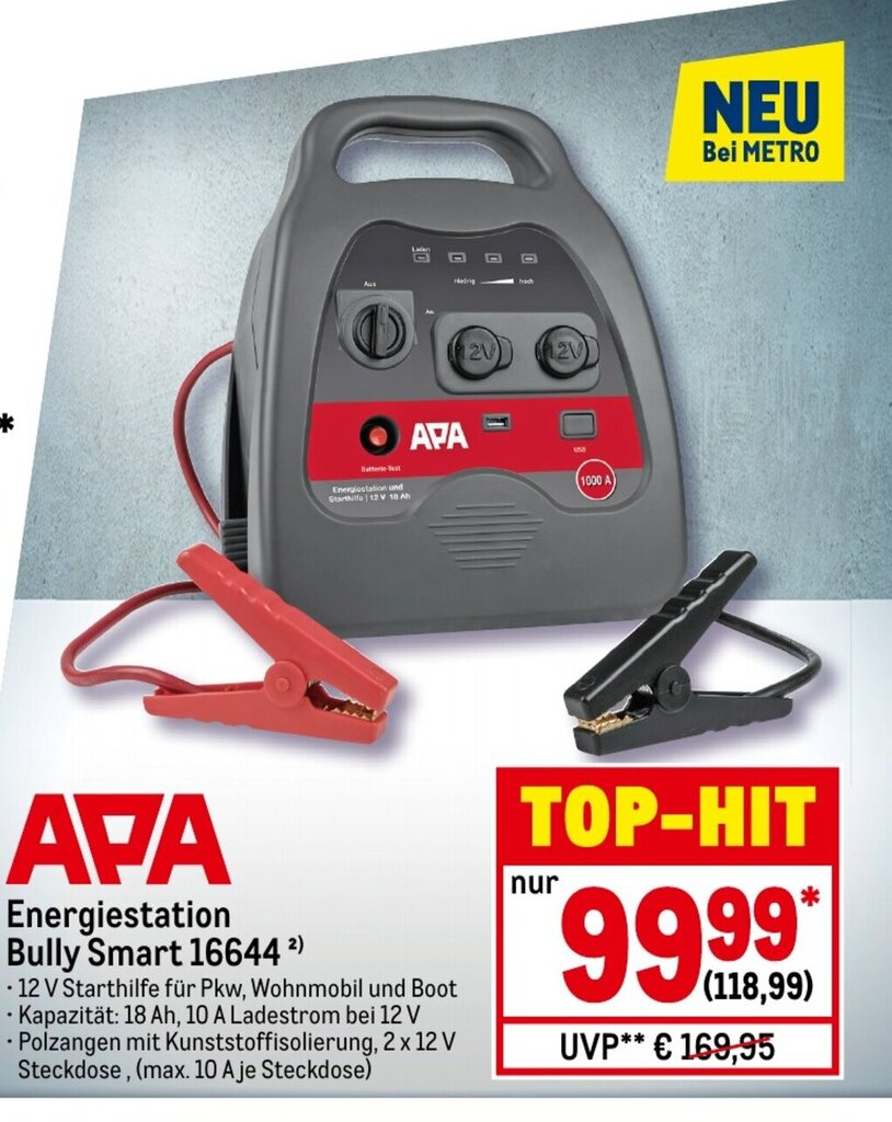 APA Energiestation Bully Smart 16644 Angebot bei METRO
