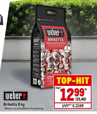 METRO Weber Briketts 8kg Angebot