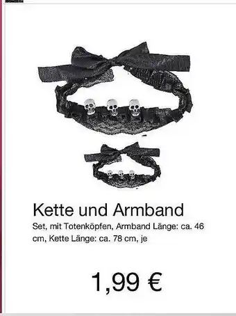 KiK Kette und armband Angebot