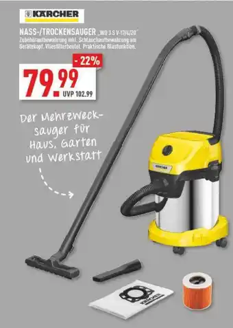 Marktkauf Kärcher nass-trockensauger Angebot