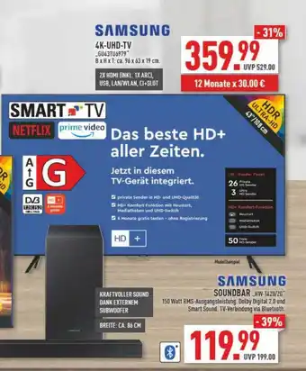 Marktkauf Samsung soundbar Angebot