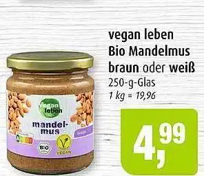 Markant Vegan leben bio mandelmus braun oder weiß Angebot