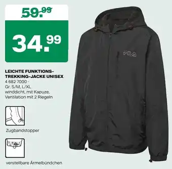 Deichmann Leichte Funktions Trekking Jacke Unisex Angebot