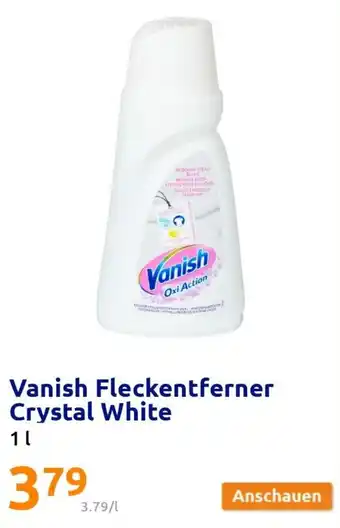 Action Vanish Fleckenentferner Crystal White 1 L Angebot