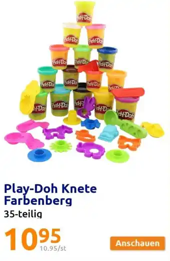 Action Play-Doh Knete Farbenberg 35-teilig Angebot