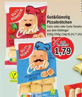 Aktiv Irma Gut & günstig pizzabrötchen Angebot