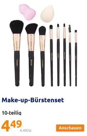 Action Make-up Bürstenset 10-teilig Angebot