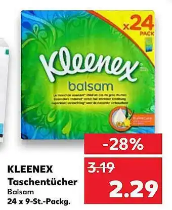 Kaufland Kleenex taschentücher Angebot