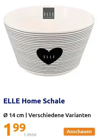 Action Elle Home Schale Angebot