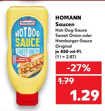 Kaufland Homann Saucen 450ml Angebot