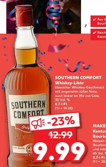 Kaufland Southern Comfort Whiskey-Likör 0,7L Angebot