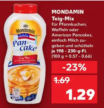 Kaufland Mondamin Teig Mix 198-230g Angebot