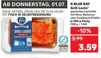 Kaufland K-Blue Bay Grill Lachs 250g Angebot