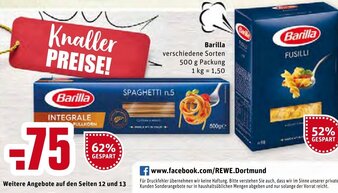 REWE Barilla 500 g Angebot