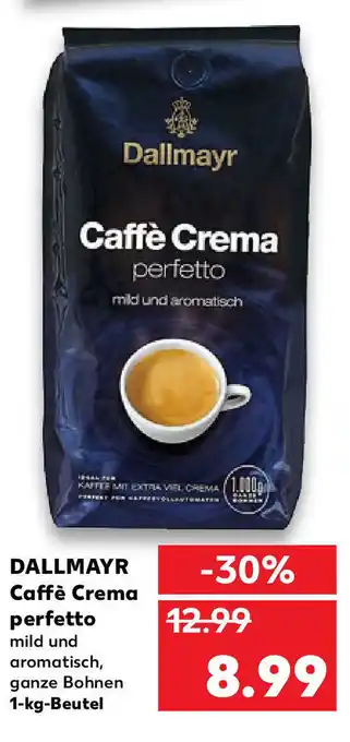 Kaufland Dallmayr Caffè Crema Perfetto 1 kg Angebot