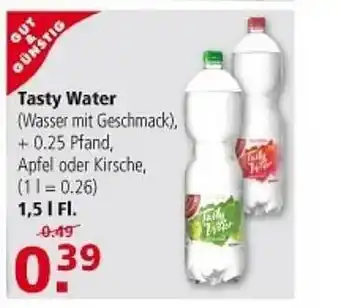 Multi Markt Gut & günstig tasty water Angebot