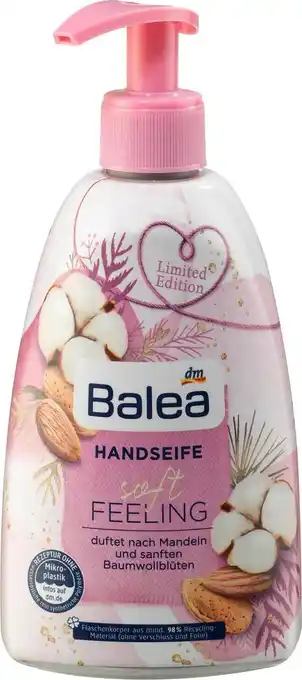 dm drogerie Balea flüssigseife cremeseife soft feeling Angebot