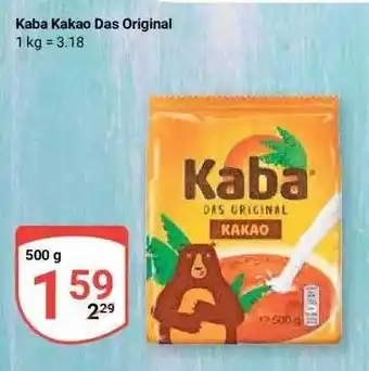 Globus Kaba kakao das original Angebot