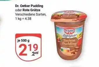 Globus Dr. oetker pudding oder rote grütze Angebot