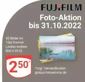 Globus Fujifilm foto-action bis 31.10.2022 Angebot