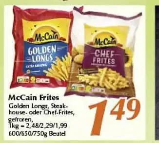 inkoop Mccain frites Angebot