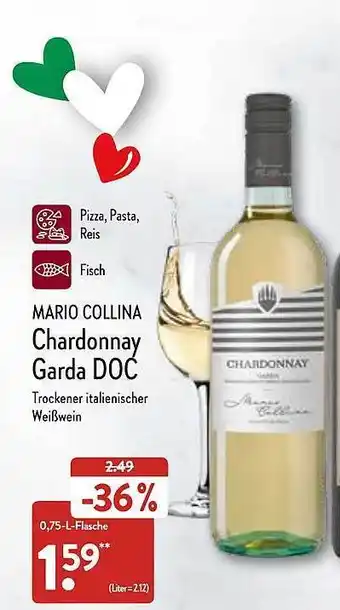 Aldi Nord Mario collina chardonnay garda doc Angebot