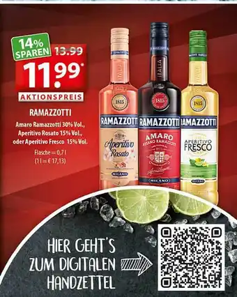 Getränkeland Ramazzotti Angebot