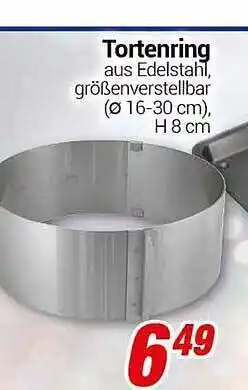 CENTERSHOP Tortenring Angebot