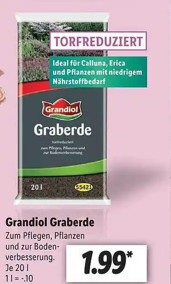 Lidl Grandiol graberde Angebot